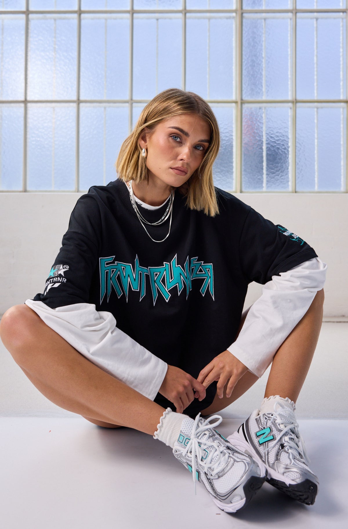 Hybrid Tee Black Tiffany [women]