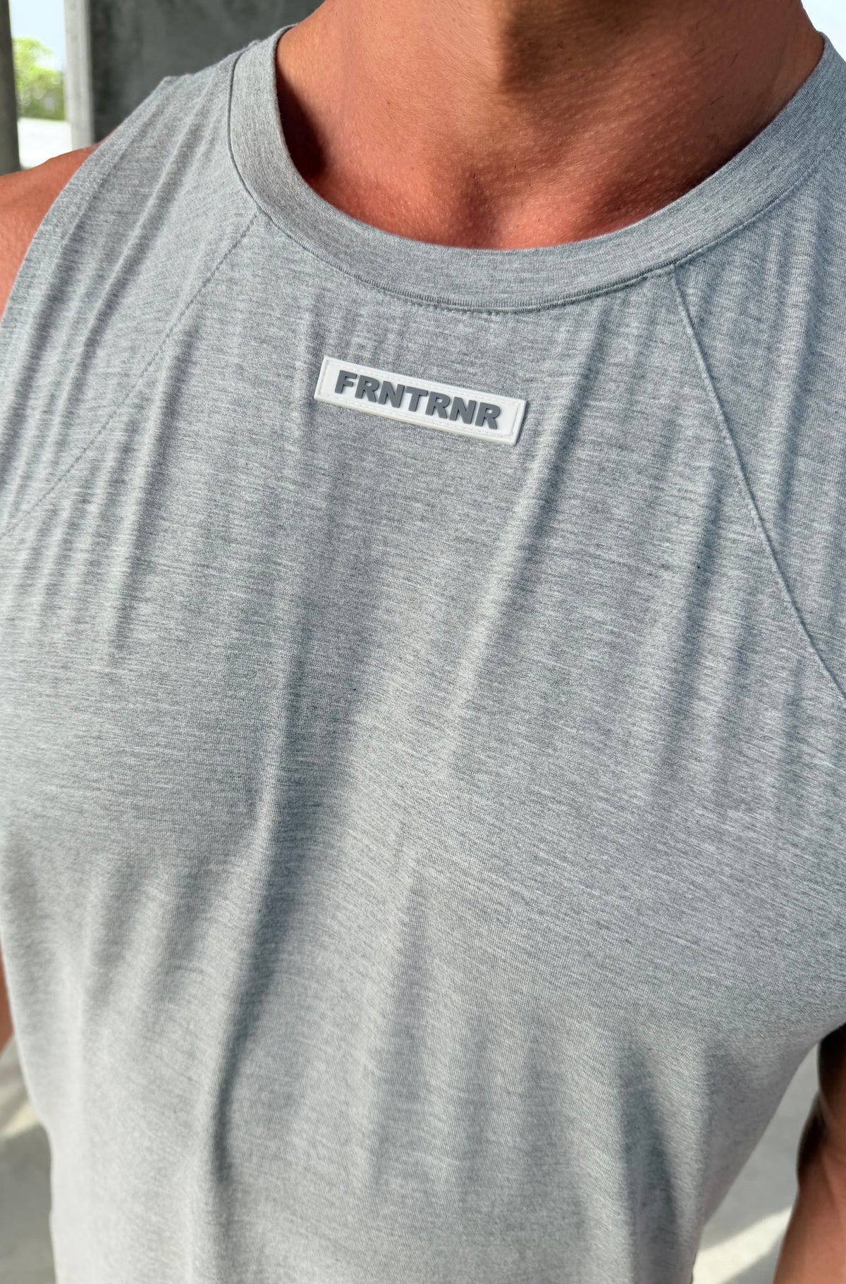 FRNTRNR Taper Tank - Grey Marle