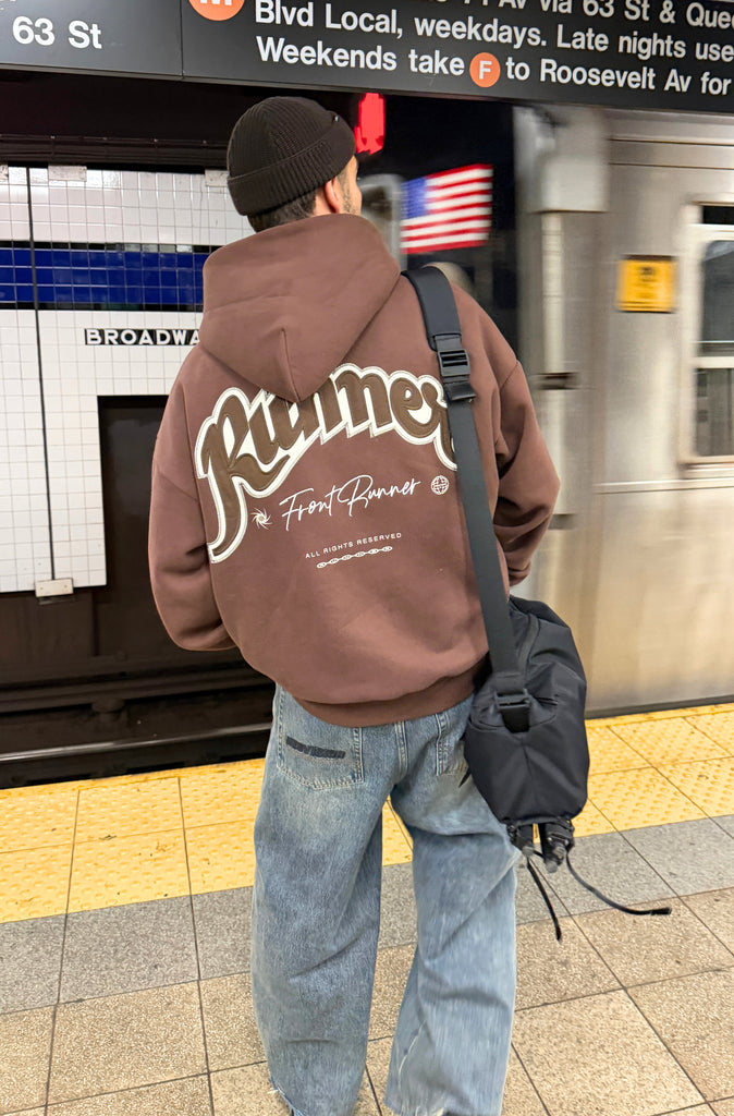 Heritage Hoodie Chocolate