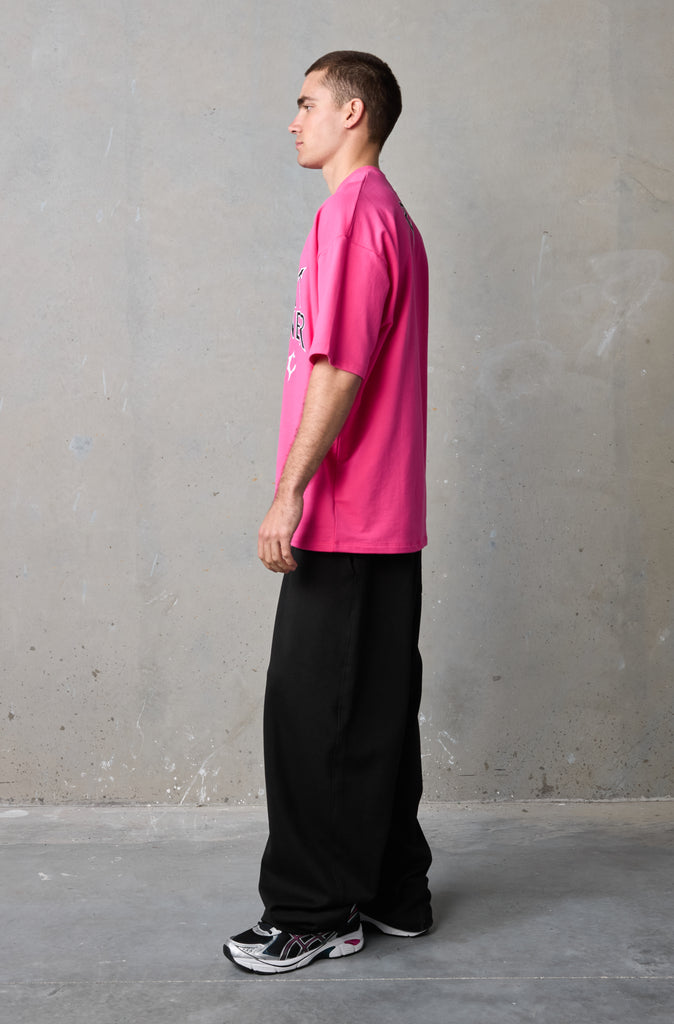Heavy Medal Tee - Flamingo