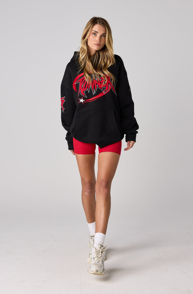 Supanova Hoodie - Black Cherry