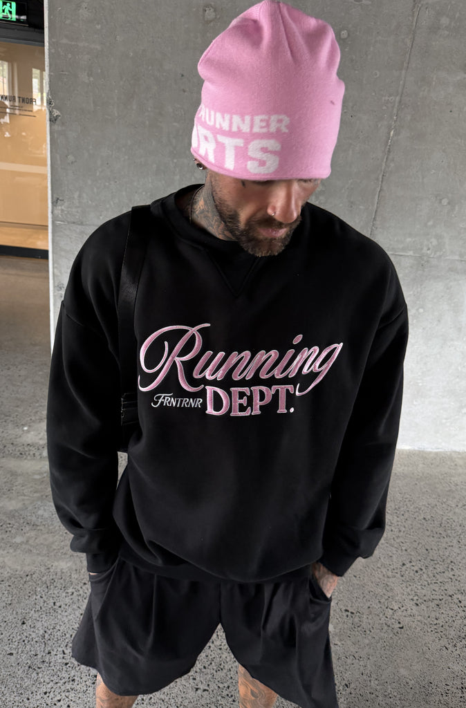 Founder Crewneck Black Candy [men]