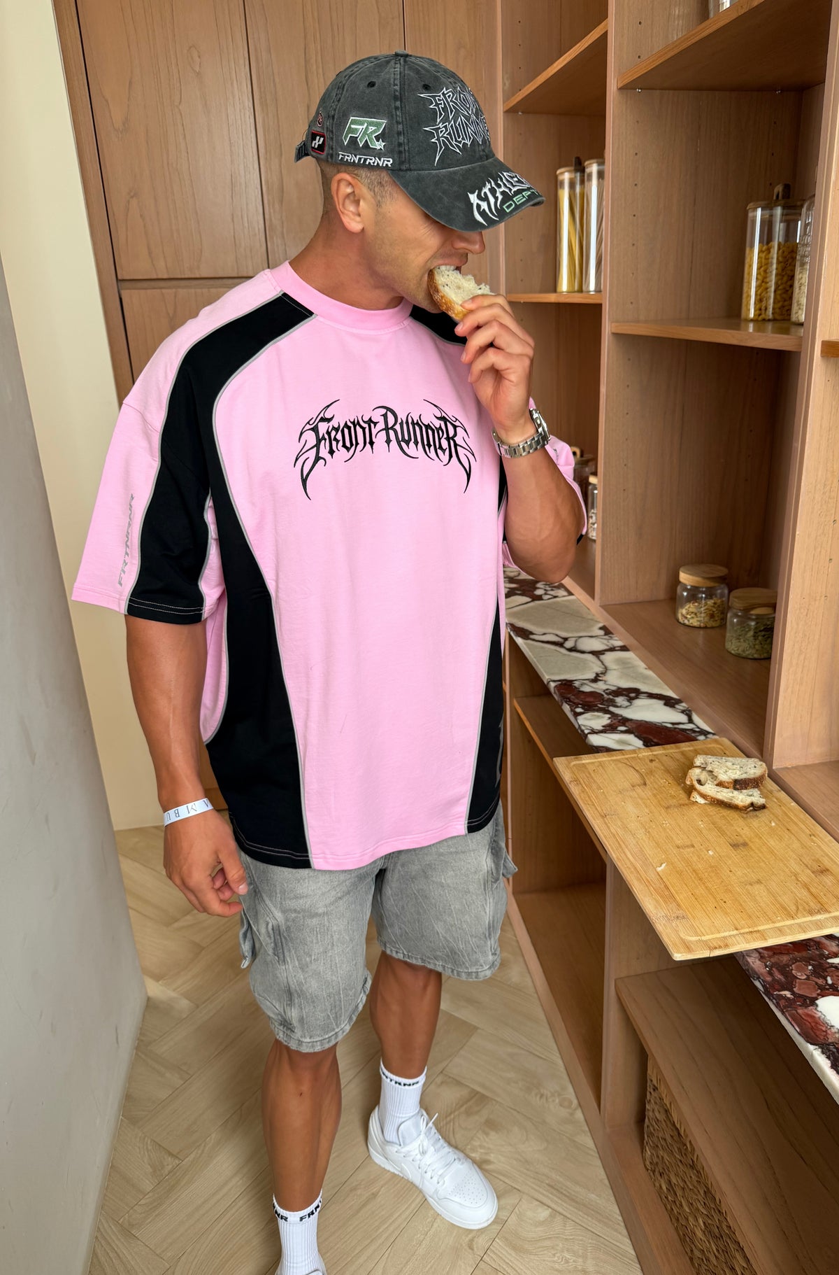 Fluid Panel Tee - Candy - Men