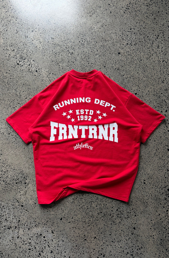 FRNTRNR ESTD Tee Cherry