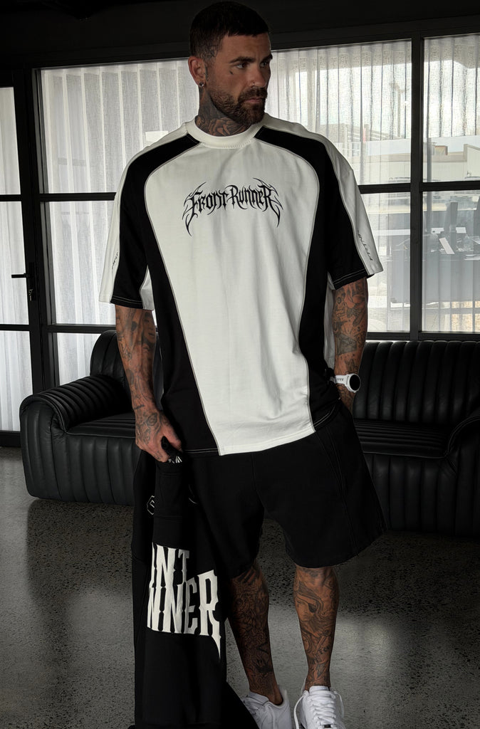 Fluid Panel Tee White