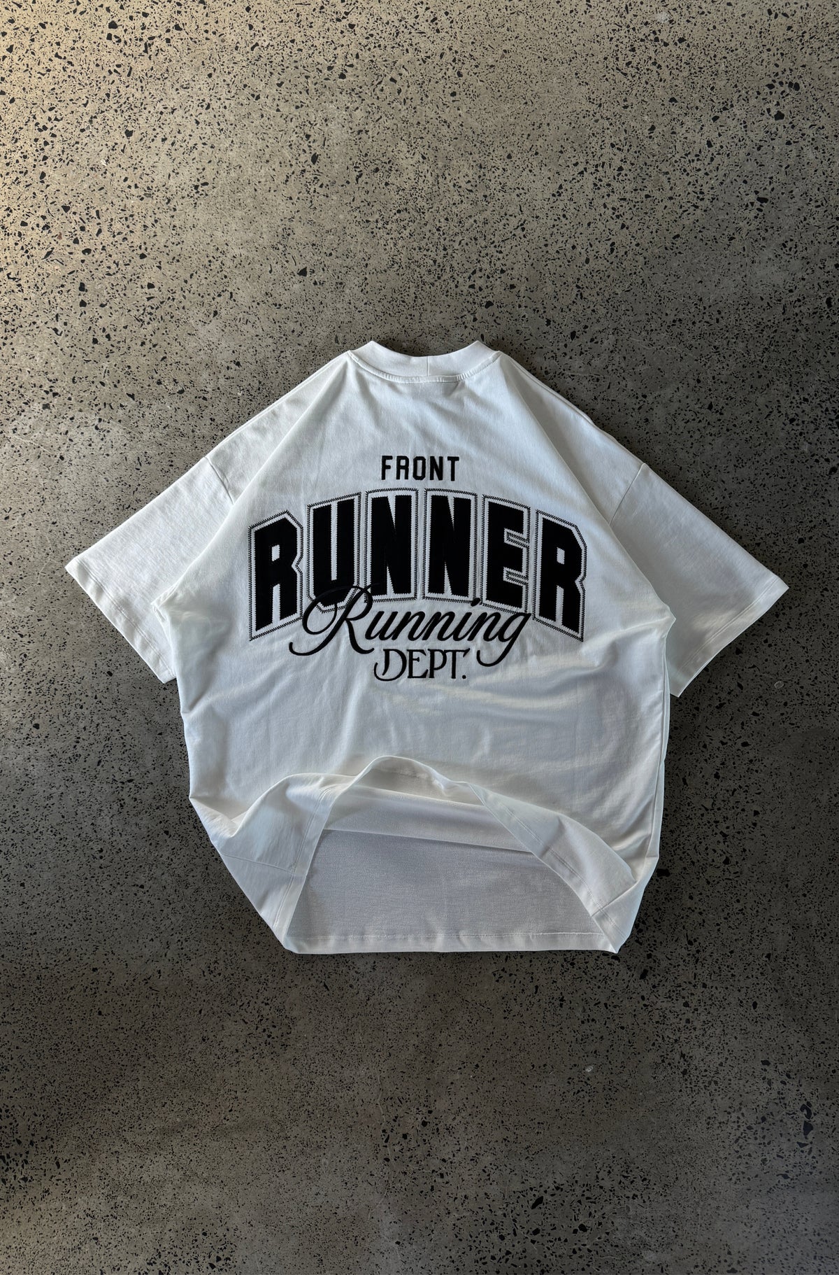 Classic Running Dept Tee - Vanilla - Hover