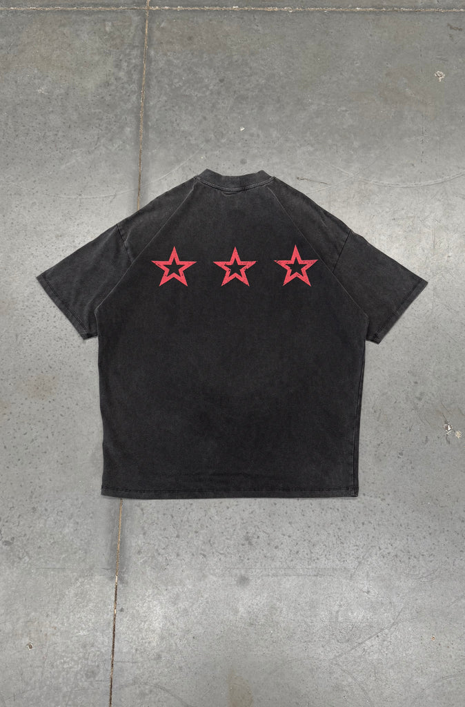 Rodeo Tee - Washed Black