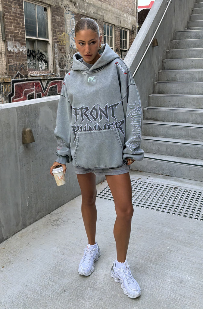 Offset Hoodie Concrete