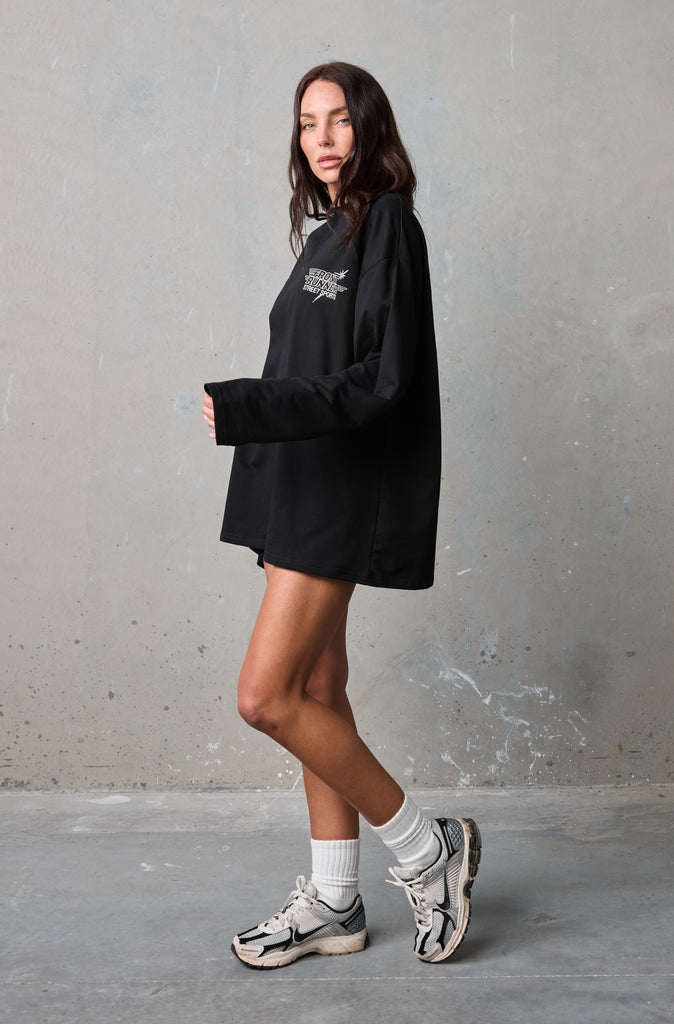 Street Sports L/S Tee - Black