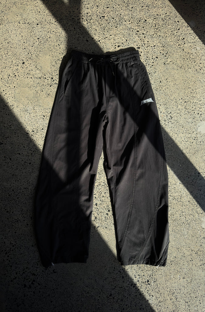 Phase Barrel Leg Pant Black