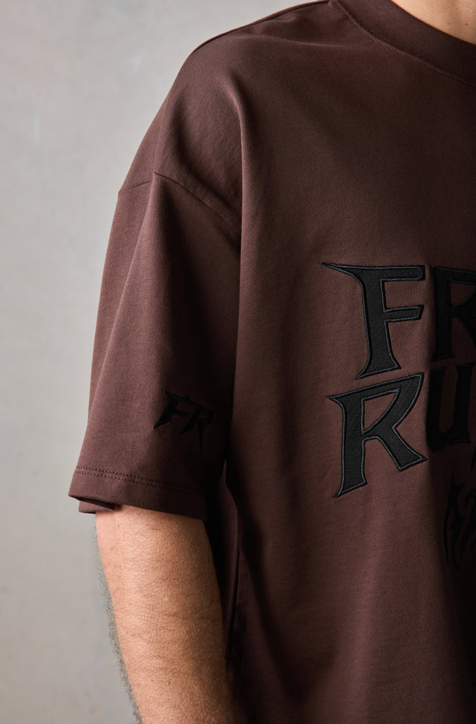 Heavy Medal Tee - Chocolate