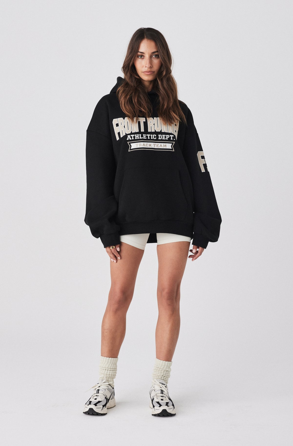 Athletic Department Hoodie - Black Malt - Women