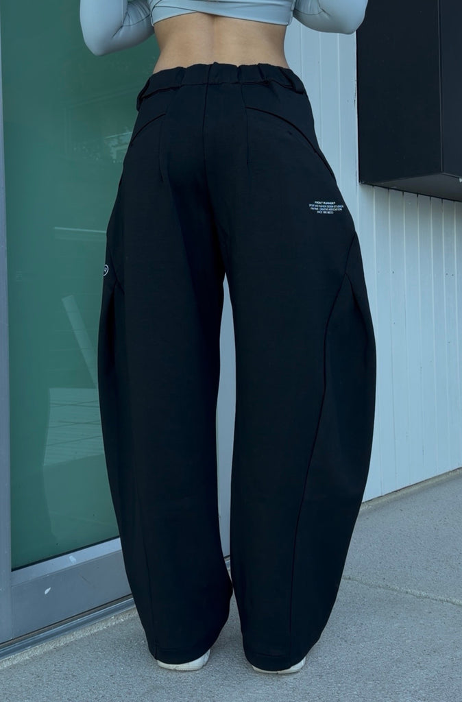 Insignia Barrel Leg Pant Black