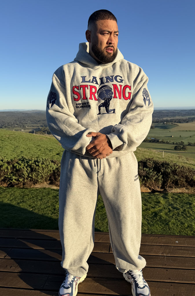 Atlas Rise Hoodie Grey Marle