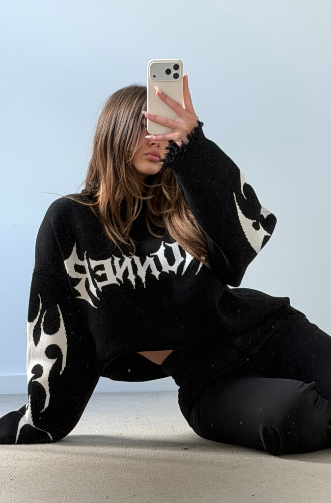 Signal Heavyweight Knit Black