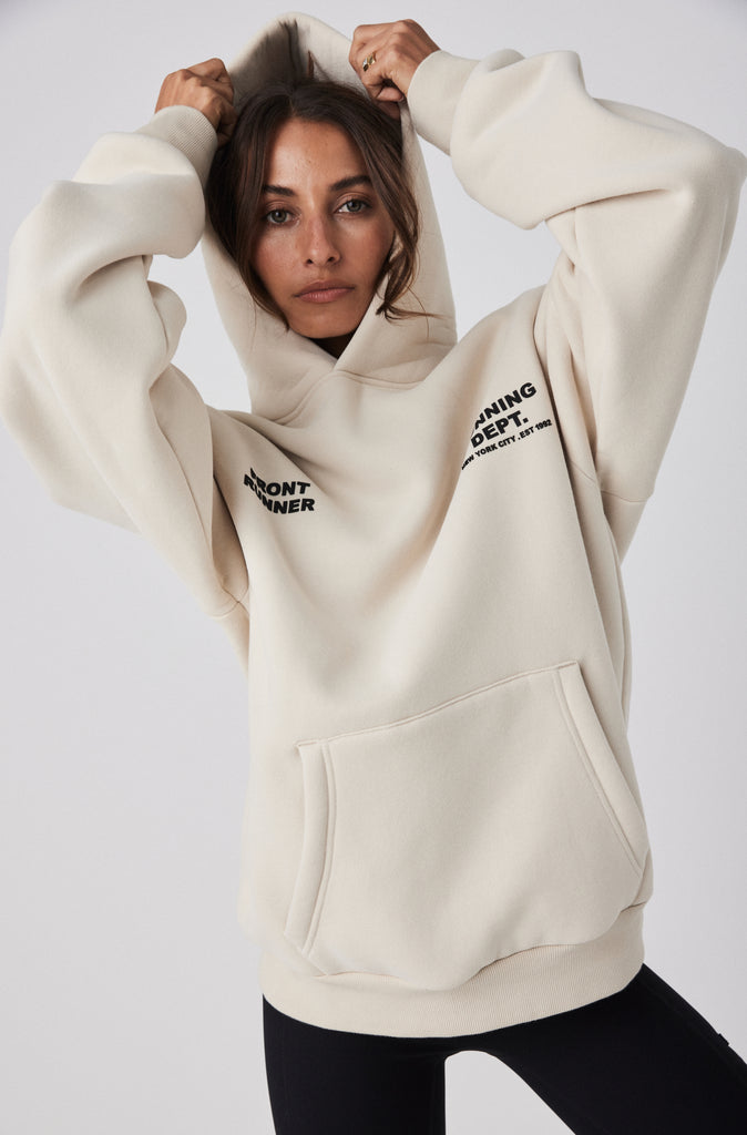 Running Dept Hoodie - Malt