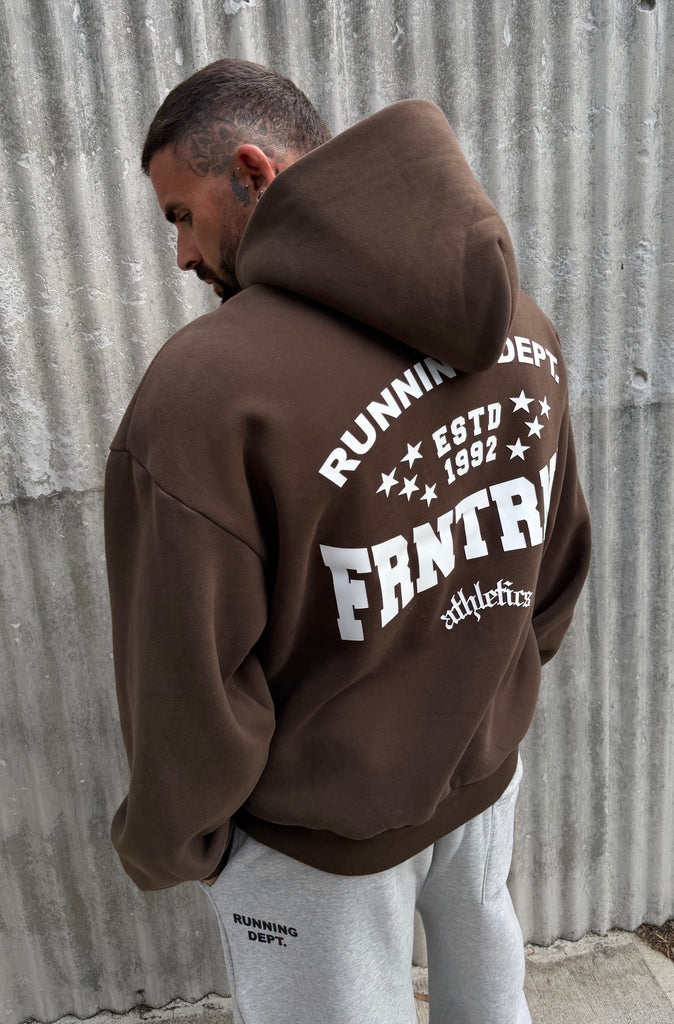 FRNTRNR ESTD Hoodie Mocha