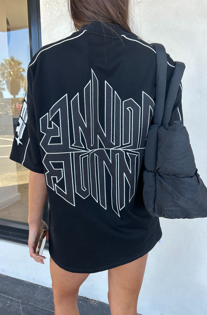 Double Down Tee Black [women]