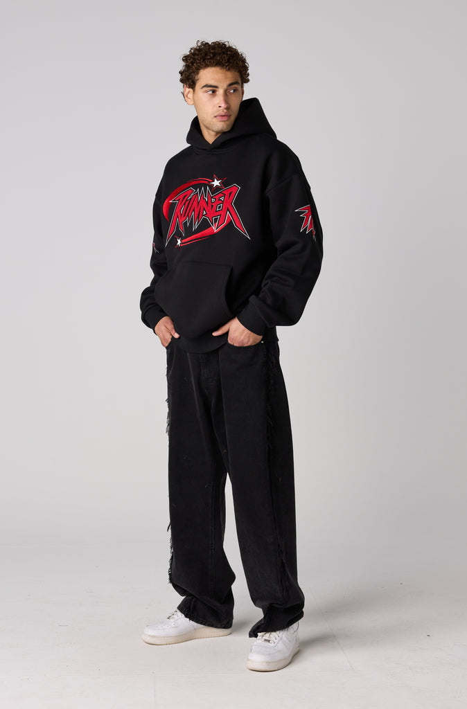 Supanova Hoodie - Black Cherry