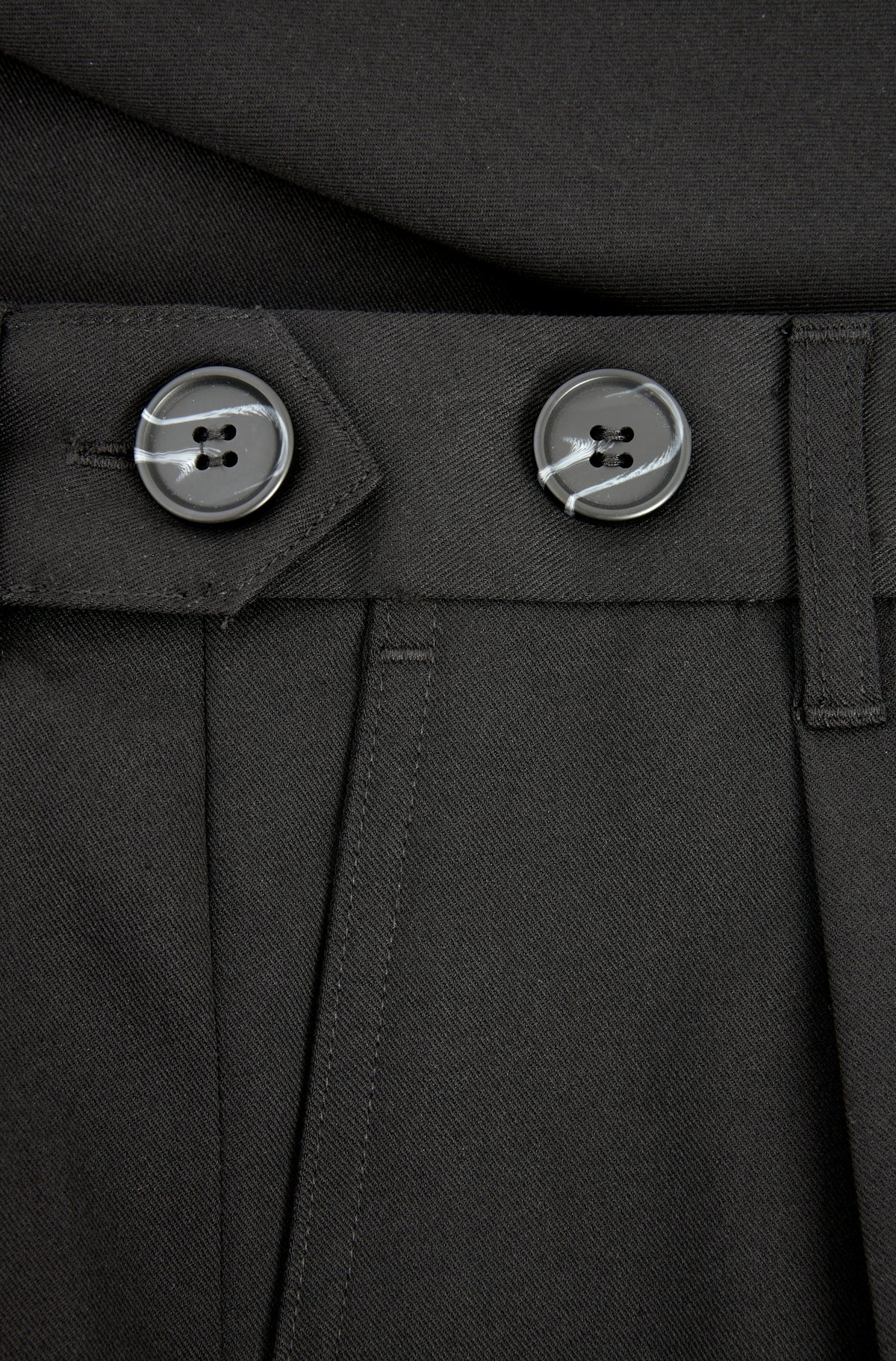 Tailored Cargo Pant - Black