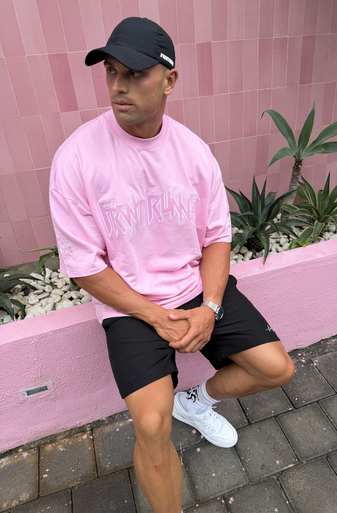Hybrid Tee Pink [men]
