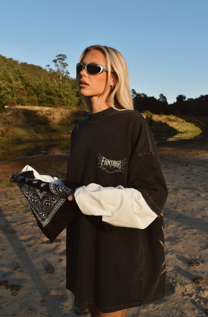 Ashes of Freedom Tee Washed Black