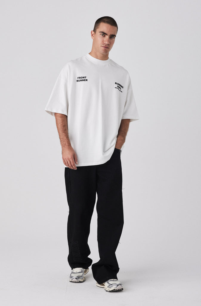 Running Dept Tee - Vanilla