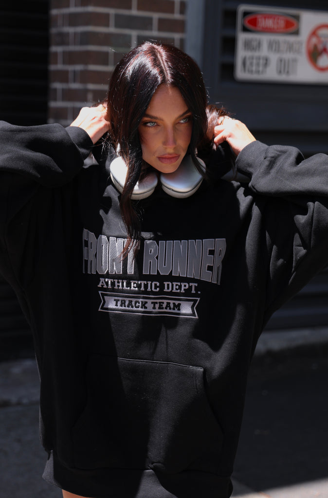 Athletic Department Hoodie Graphite [women]