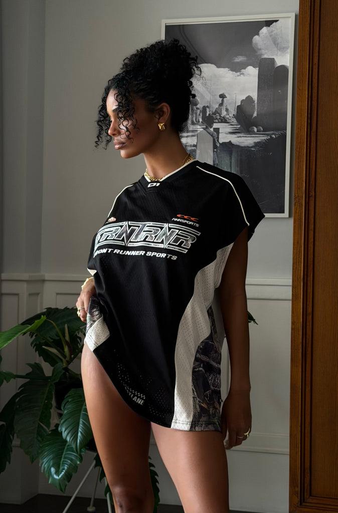 Gridlock Sleeveless Jersey Black Camo
