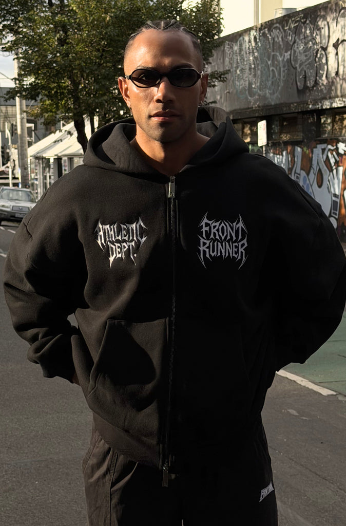 Sigil Zip Hoodie Black