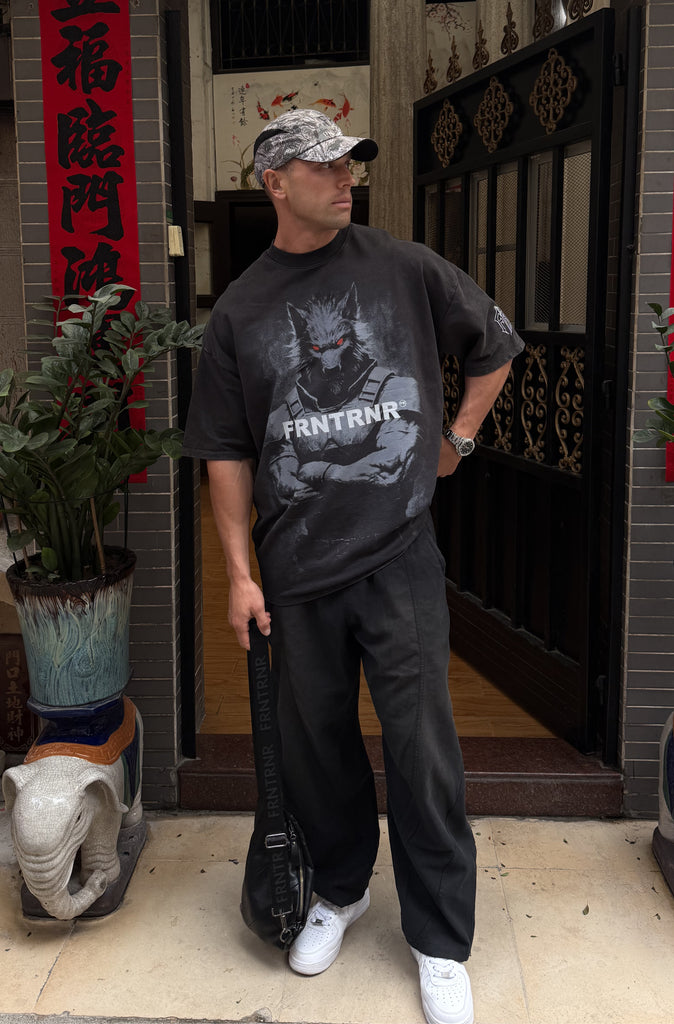 Hunting Season Tee Washed Black