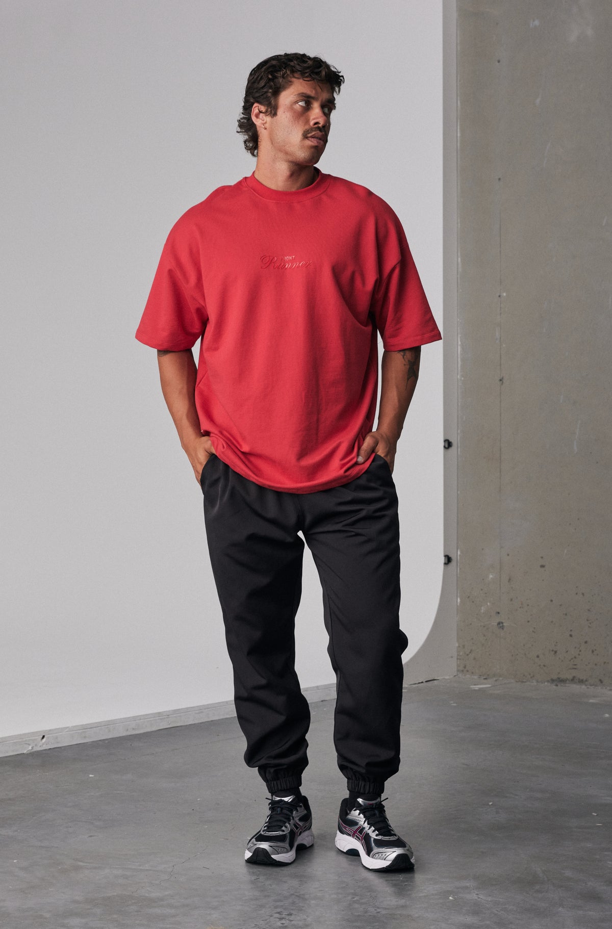 Staple Tee - Red - Men