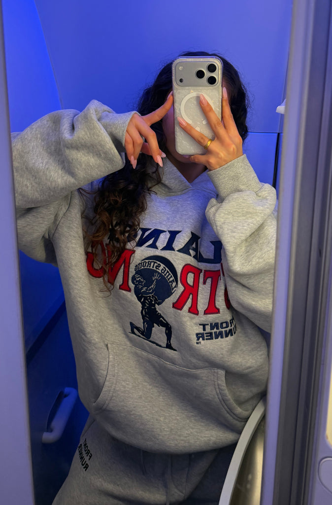 Atlas Rise Hoodie Grey Marle