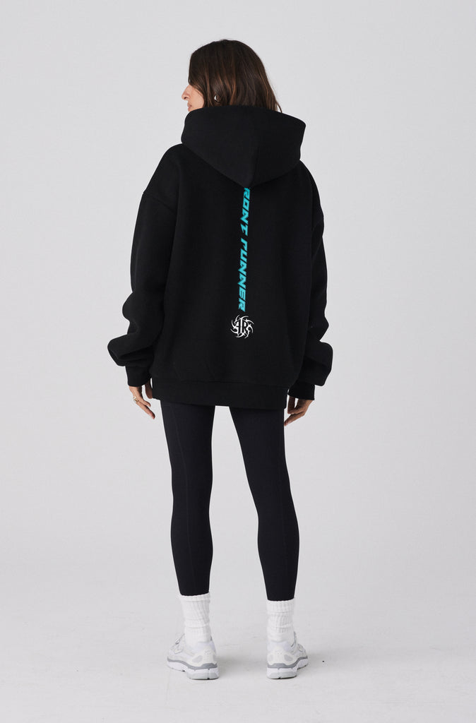 Tribal Dept Hoodie - Black Tiffany