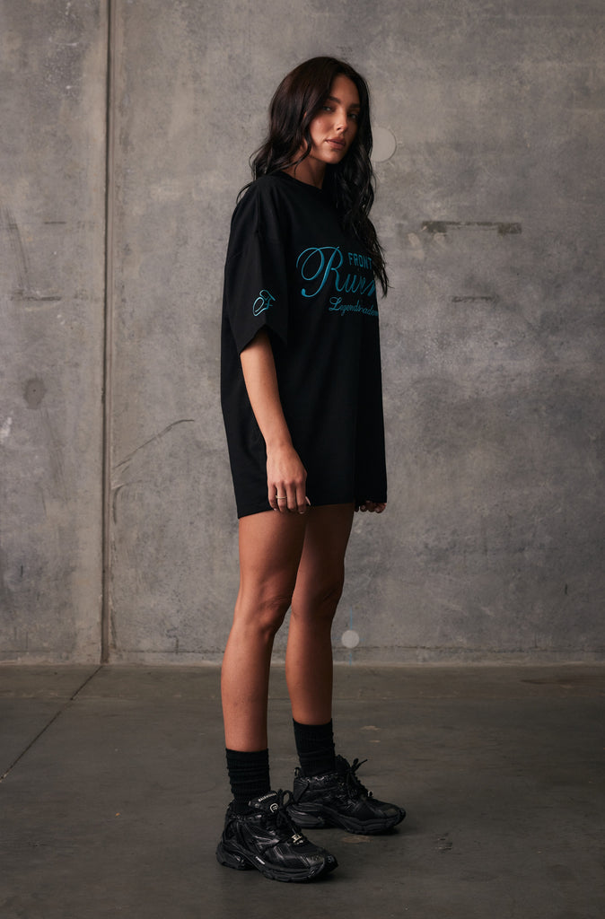 LA Tee - Black & Teal