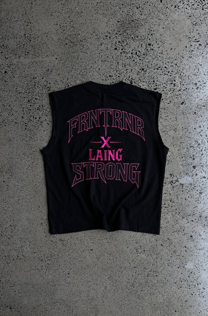 FR X LS Tank - Black Flamingo