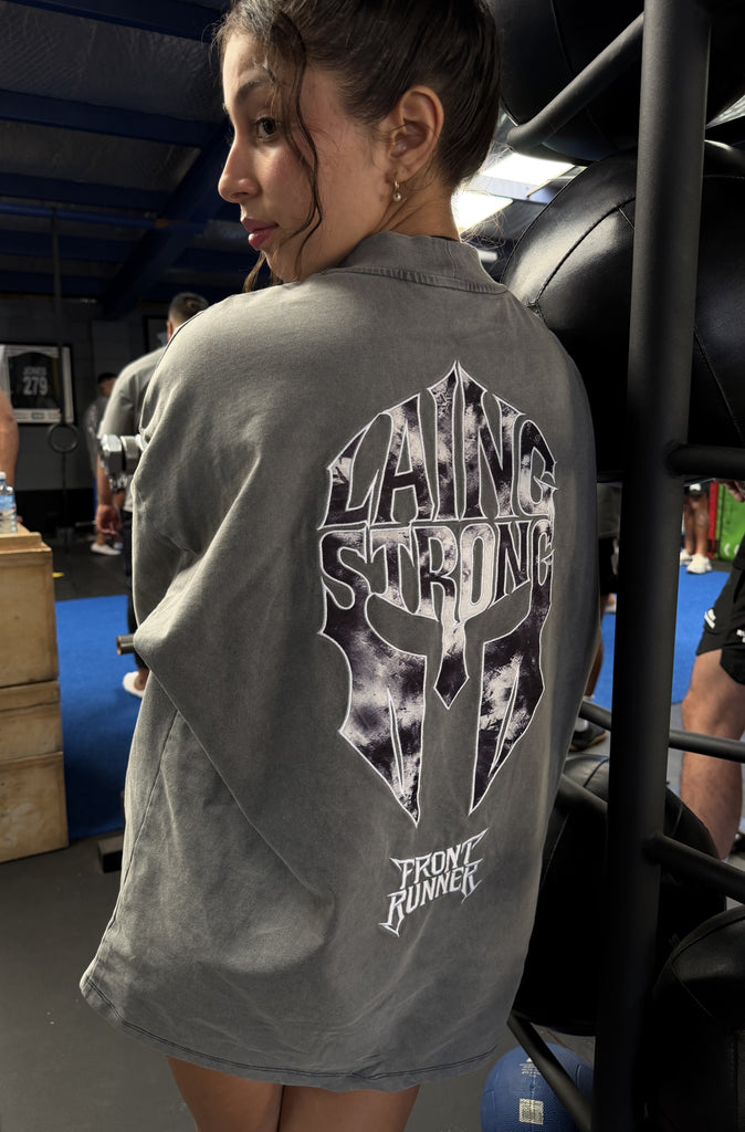 Lead The Charge Tee Concrete