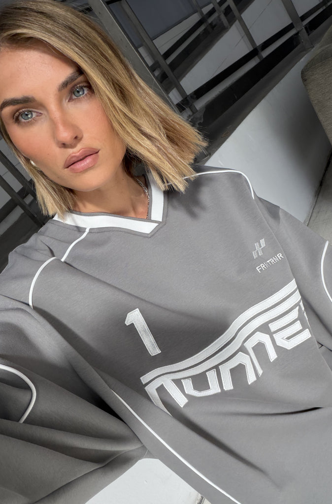 Striker L/S Jersey Grey