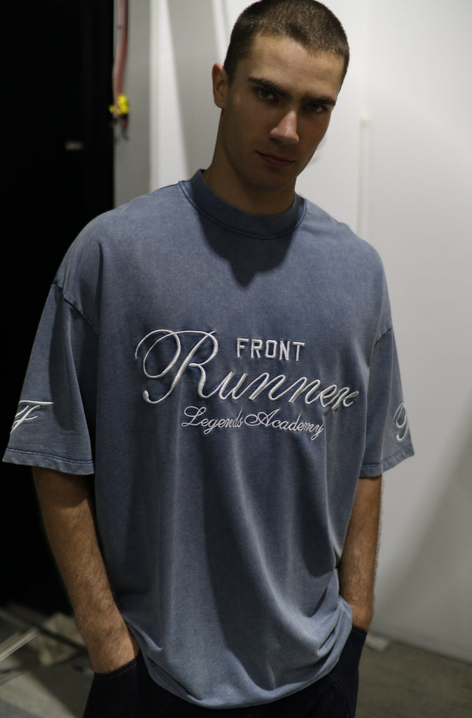 Legends Academy Tee - Denim Wash