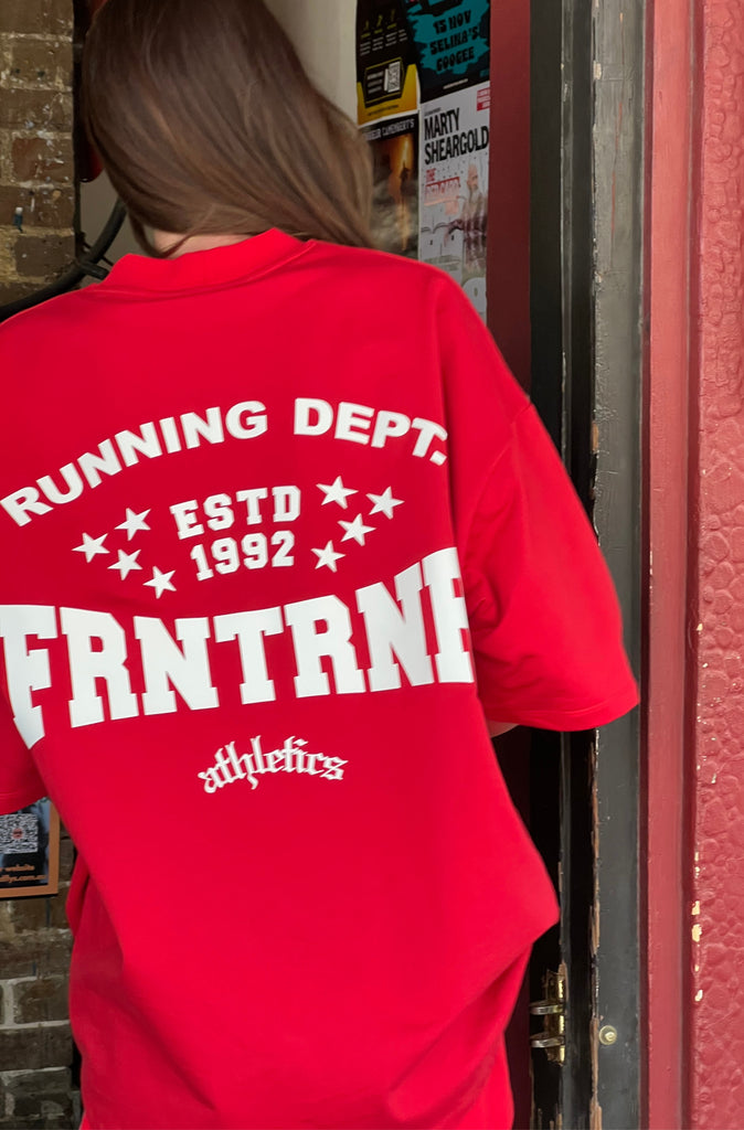 FRNTRNR ESTD Tee Cherry [women]