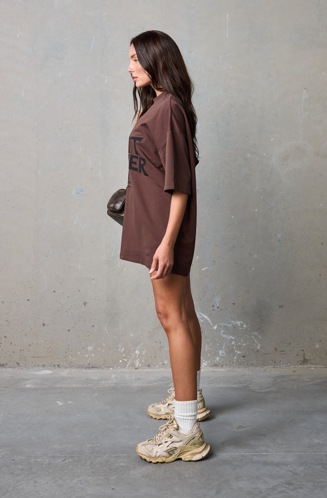 Heavy Medal Tee - Chocolate
