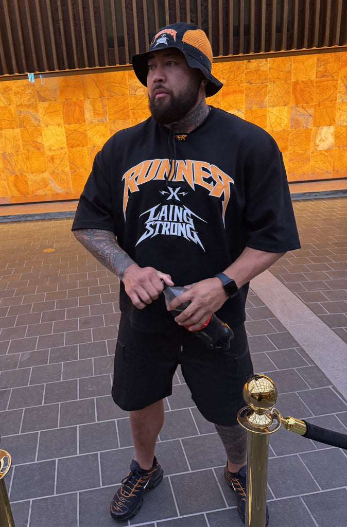 Runner X LS Reignforce Jersey Black Mandarin [men]