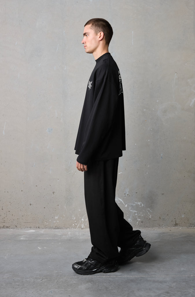 Street Sports L/S Tee - Black