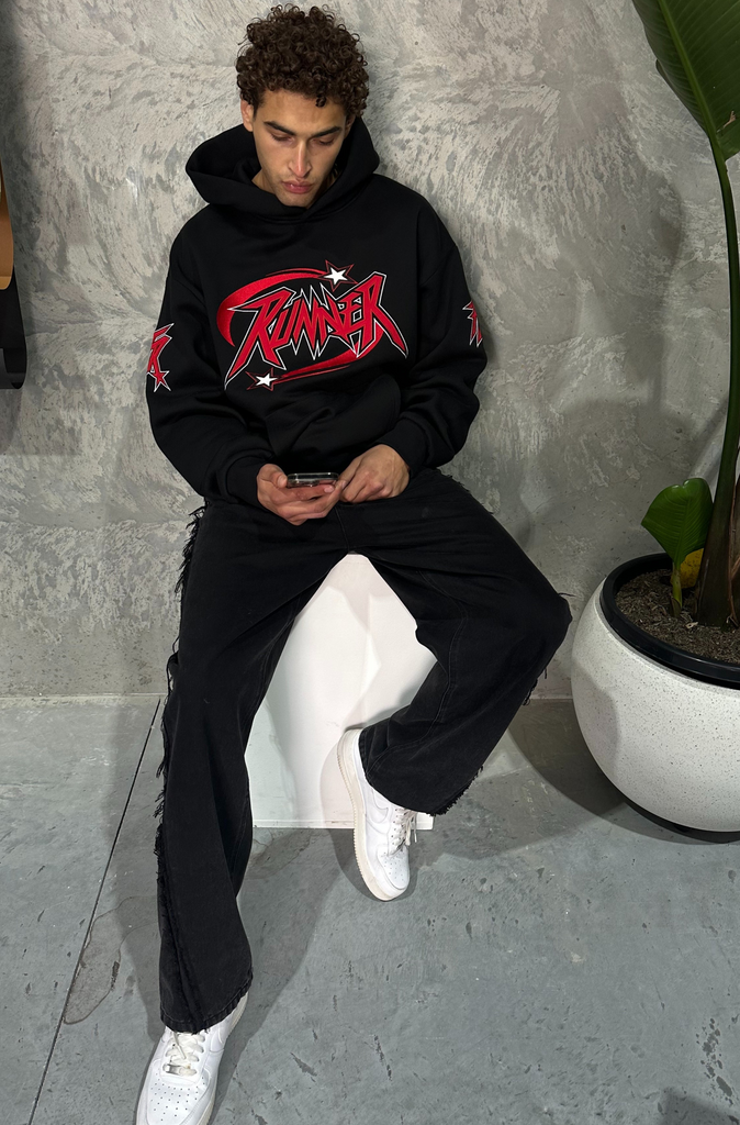 Supanova Hoodie - Black Cherry