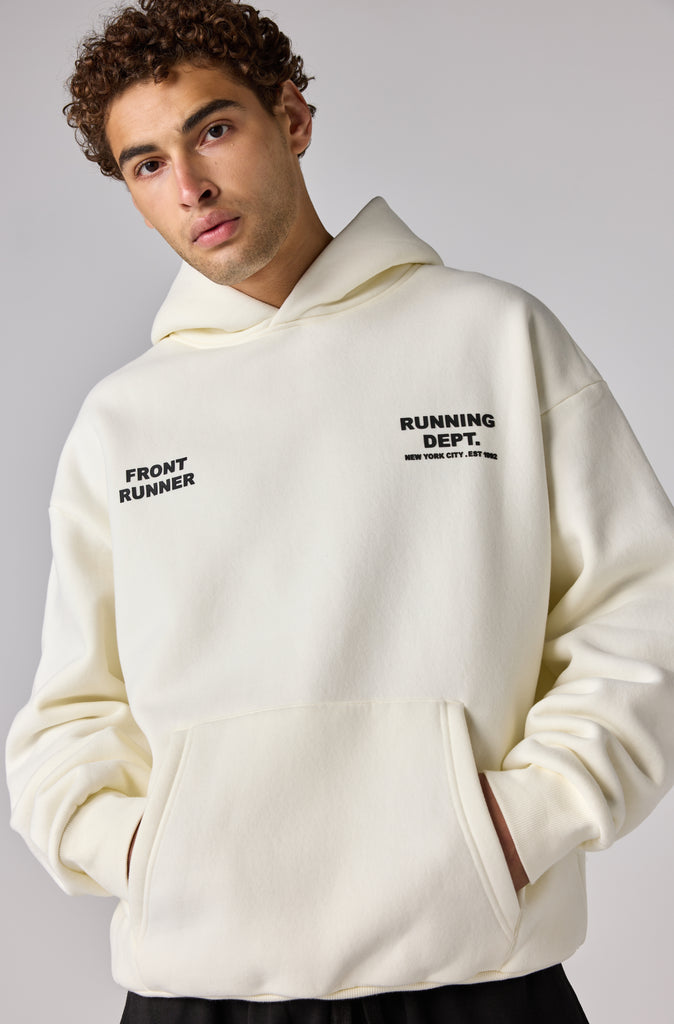 Running Dept Hoodie - Vanilla