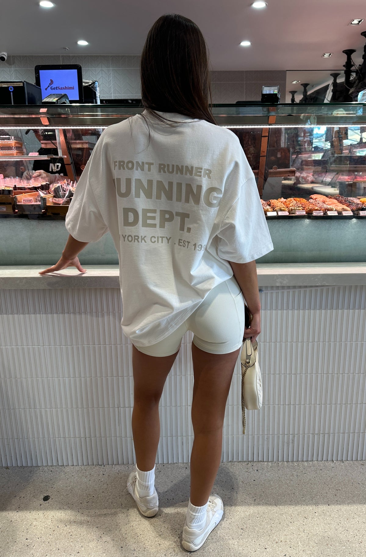 Running Dept Tee - Vanilla Malt - Women