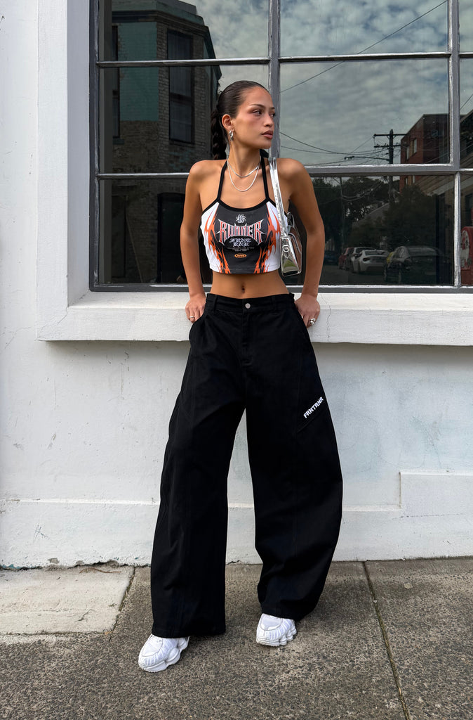 Worker Twill Pant Black