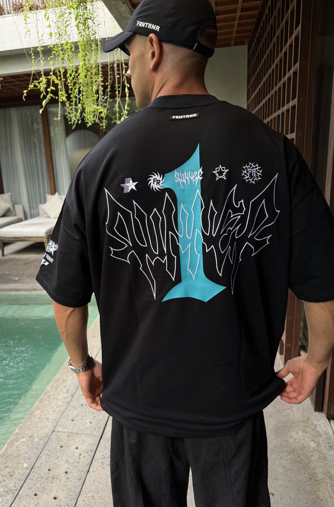 Hybrid Tee Black Tiffany