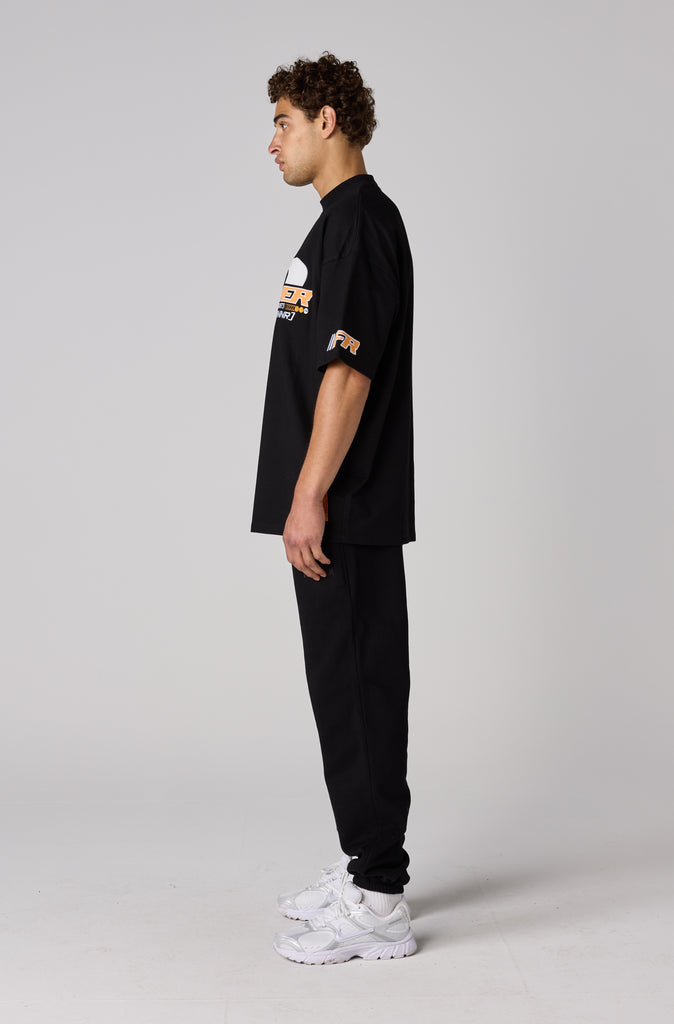 Circuit Tee - Black Mandarin