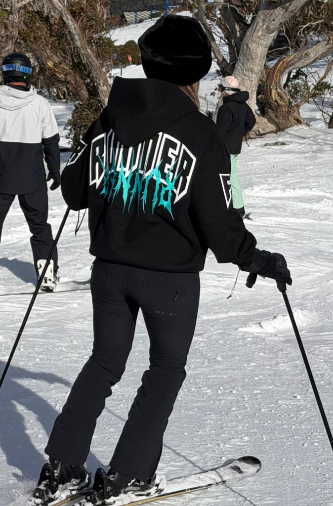 Razor Hoodie Black Tiffany